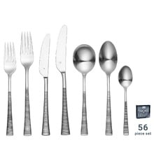 56 Piece Tablekraft Aswan Stainless Steel Cutlery Set